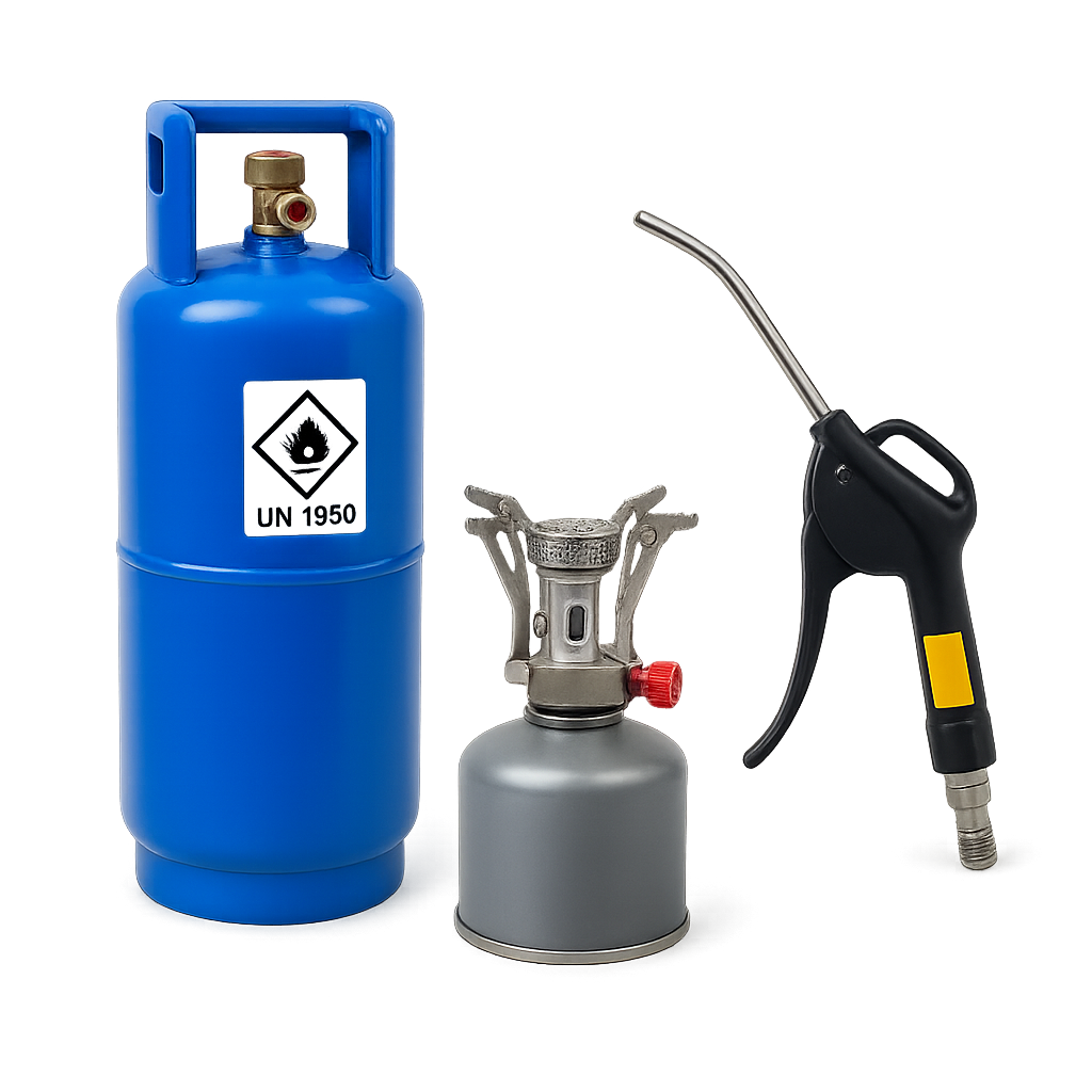 Envases a presión / herramientas a gas